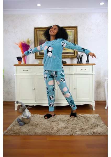 Welsoft Polar Kadın Pijama Takımı 8501