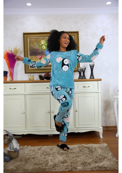 Welsoft Polar Kadın Pijama Takımı 8501