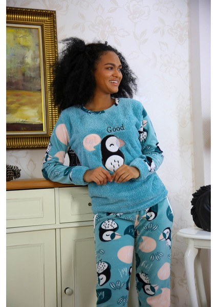 Welsoft Polar Kadın Pijama Takımı 8501