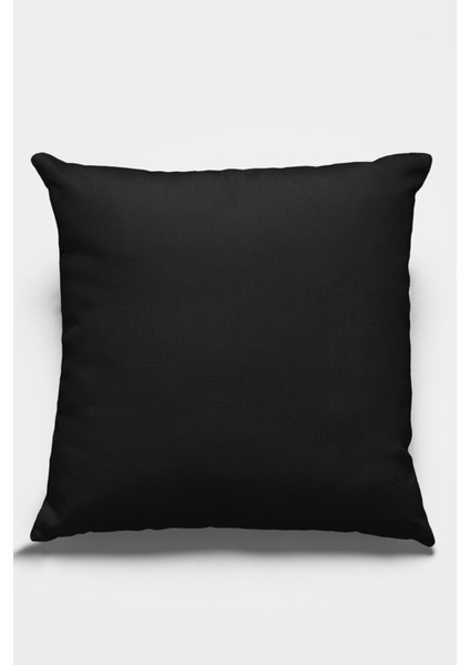 4'lü 43 x 43 cm Siyah Dekoratif Çift Taraflı Tay Tüyü Döşemelik Premium Kumaş Kırlent Kılıfı KRL004 modelleri