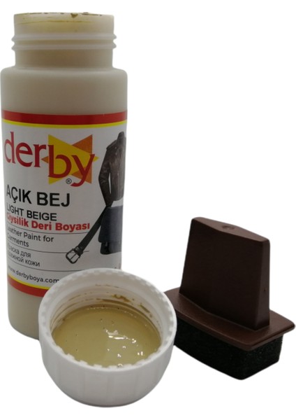 Mont Direksiyon Koltuk Deri Boyası 100ML ve Saplı Sünger 1 Adet indirimleri