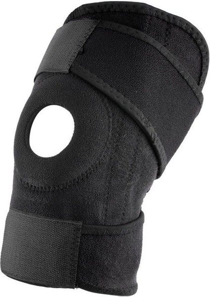 1 Paket Spor Diz Pedi - Siyah (Yurt Dışından)