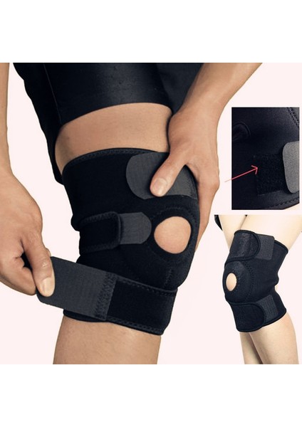 1 Paket Spor Diz Pedi - Siyah (Yurt Dışından) fiyatları