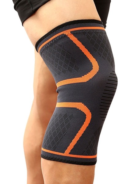 1 Paket Spor Diz Pedi - Turuncu (Yurt Dışından)