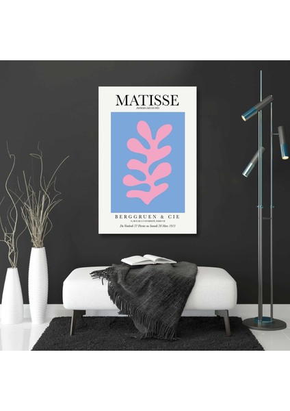 Henry Matisse Minimal Ilüstrasyon Kanvas Tablo