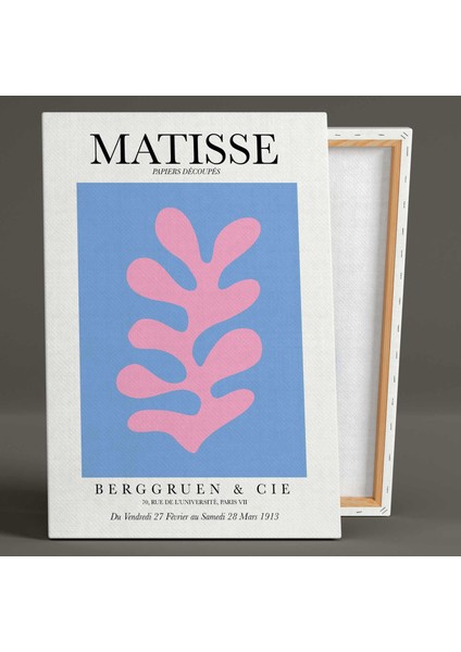 Henry Matisse Minimal Ilüstrasyon Kanvas Tablo