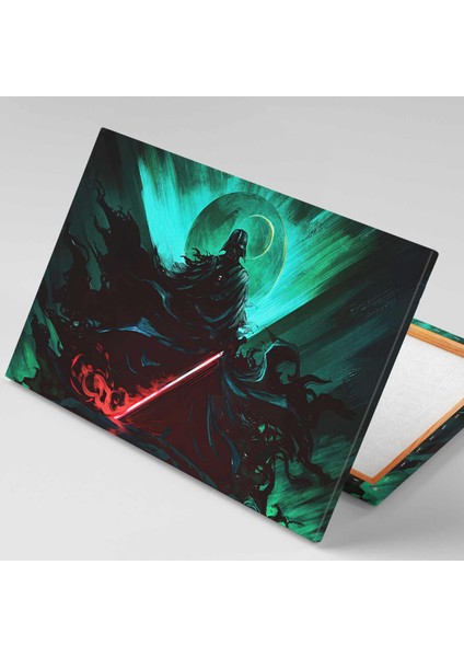 Darth Wader Karanlık Lord Işın Kılıcı Star Wars Kanvas Tablo