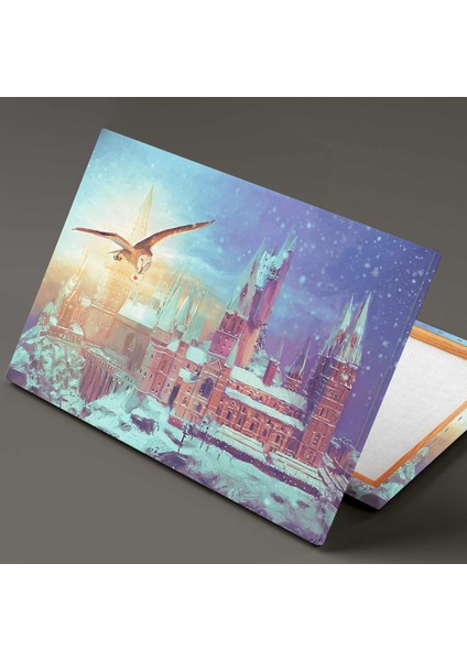 Harry Potter Hogwarts Şatosu Sihir Büyücülük Okulu Kanvas Tablo