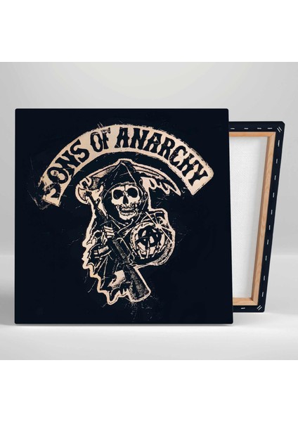 Sons Of Anarchy Motorsiklet Çetesi Kanvas Tablo