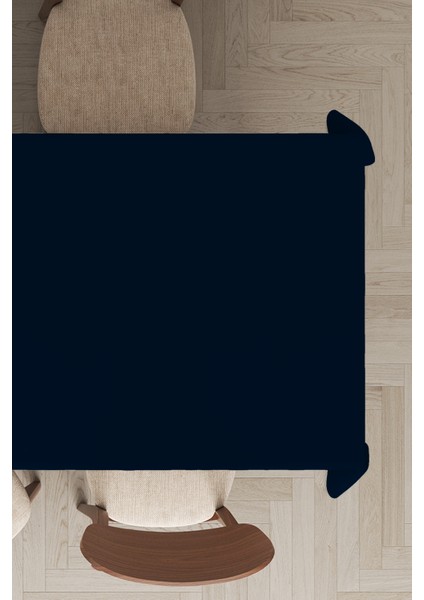 Lacivert Sade Masa Örtüsü Tay Tüyü Kadife Leke Tutmaz Yıkanabilir Dokuma Kumaş Düz Tek Renk MSO022 fiyatları