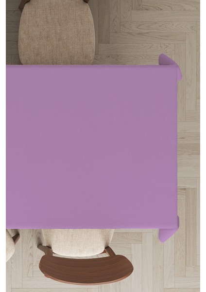 Lila Sade Masa Örtüsü Tay Tüyü Kadife Leke Tutmaz Yıkanabilir Dokuma Kumaş Düz Tek Renk MSO013 fiyatları