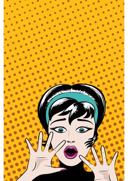 Yıkanır Leke Tutmayan Leke Tutmayan Dokuma Elit Kumaş Pop Art Masa Örtüsü MSO069