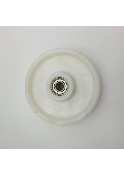 Transpalet Tekeri Poliamid Bilyalı Rulmanlı Beyaz 200 X 50 X 20