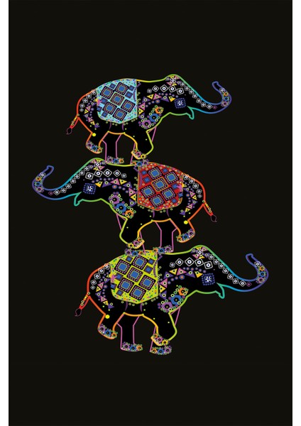 Yıkanır Leke Tutmayan Leke Tutmayan Dokuma Elit Kumaş Fil Desenli Masa Örtüsü MSO051 fiyatları