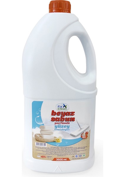 Beyaz Sabun Parfümlü Yüzey Temizleyici 3500 ml fiyatları
