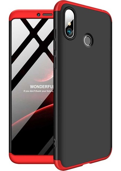 Xiaomi Mi Max 3 Gkk Kılıf 360 Derece Tam Koruma