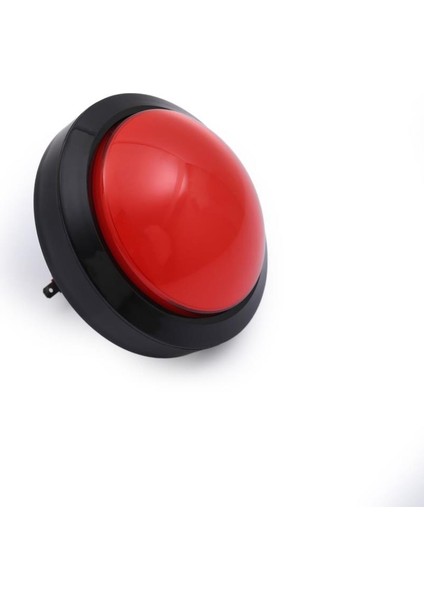 100MM 12V Düz Işıklı Oyun Makinesi Butonu - Kırmızı