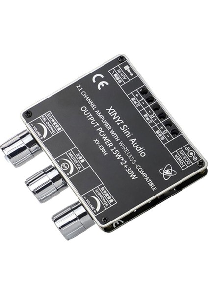 XY-E30H 2X15W + 30W Bluetooth 5.0 2.1 Kanal Amfi Modülü