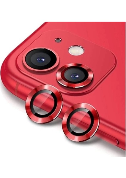 Apple iPhone 11/12/12 Mini Uyumlu Kamera Lens Temperli Koruyucu 2'li