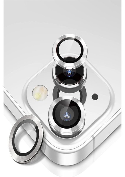 Apple iPhone 14 /14 Plus Uyumlu Kamera Lens Temperli Koruyucu 2'Lİ