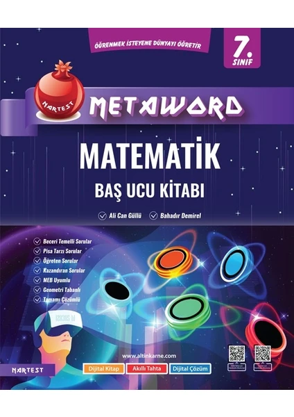 Nartest Yayınevi 7. Sınıf Metaword Matematik Soru Bankası