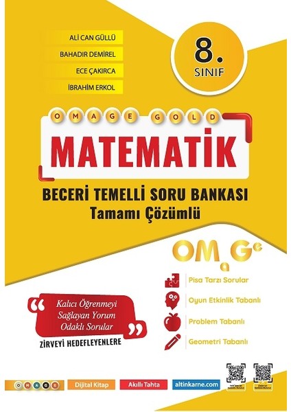 8. Sınıf Omage Gold Matematik Soru Bankası