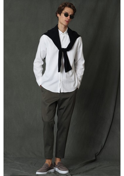 Bogar Spor Erkek Chino Pantolon Slim Fit Siyah modelleri
