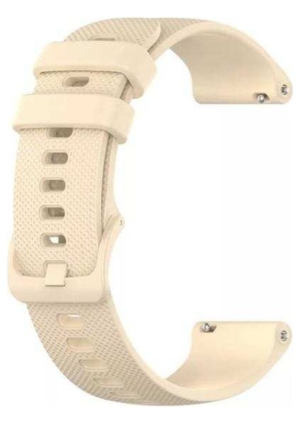 Apsuwa Zeblaze Neo 3 Uyumlu Kordon Punto Extrem Silikon Saat Kordonu 22/lm3--Bej