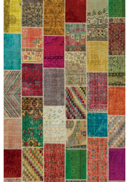 Leke Tutmayan Dokuma Elit Yıkanır Kumaş Patchwork Kırk Yama Leke Tutmayan Masa Örtüsü MSO291