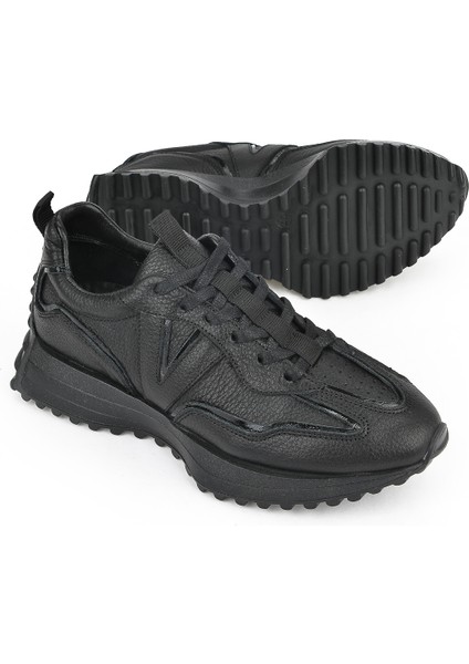 Ziya, Kadın Hakiki Deri Sneaker 1231000 4660 Siyah fırsatları
