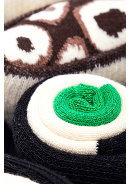 Sushi Nigiri Ahtapot Maki Salatalık Desenli Renkli Çorap 2 Çift fiyatları