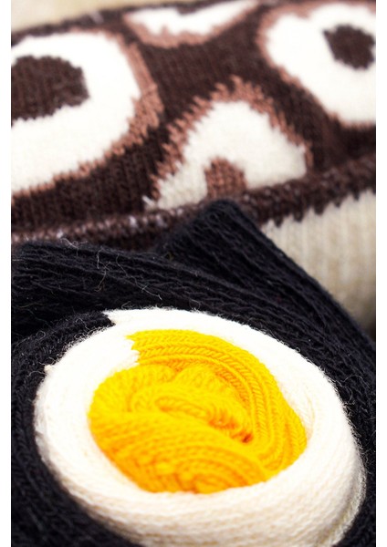 Sushi Nigiri Ahtapot, Maki Oshinko Desenli Unisex Renkli Çorap 2 Çift fiyatları