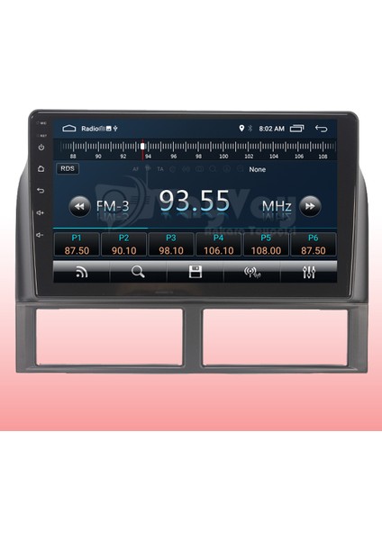 Jeep Cherokee Android Carplay Multimedya Ekran Teyp 2GB+32GB