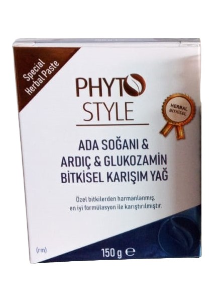 Phyt Style Ada Soğanı & Ardıç & Glukozamin Bitkisel Karışım Yağ 150 gr