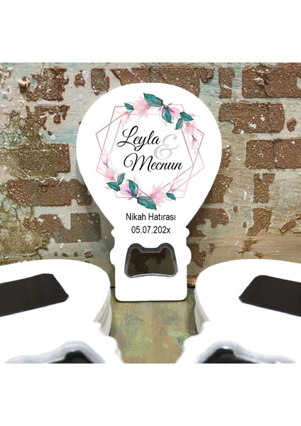 Otuz9 Balon Açacaklı Magnet Düğün - Nişan - Kına - Nikah - Söz (25 Adet)