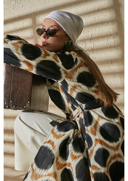 Ikat Trençkot modelleri