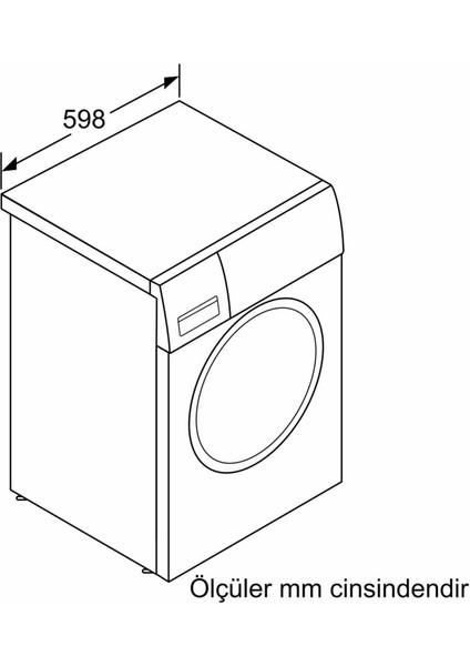 WG44A2X0TR 9 kg 1400 Devir Çamaşır Makinesi