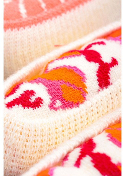 Sushi Nigiri Somon Karides Desenli Renkli Çorap 2 Çift modelleri