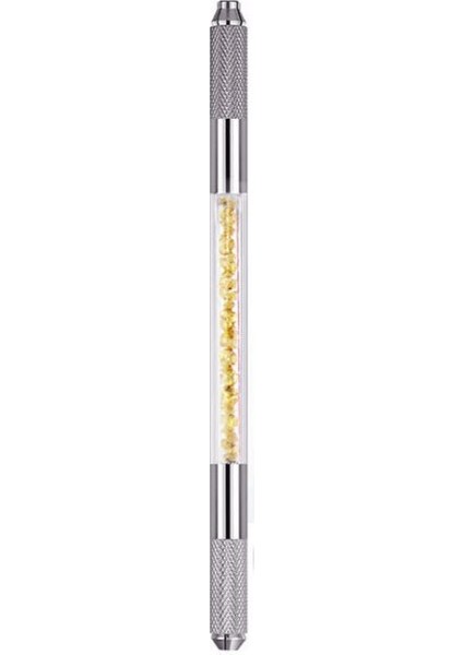 XLM-827E Çift Taraflı Yellow Kristal Microblading Kalemi