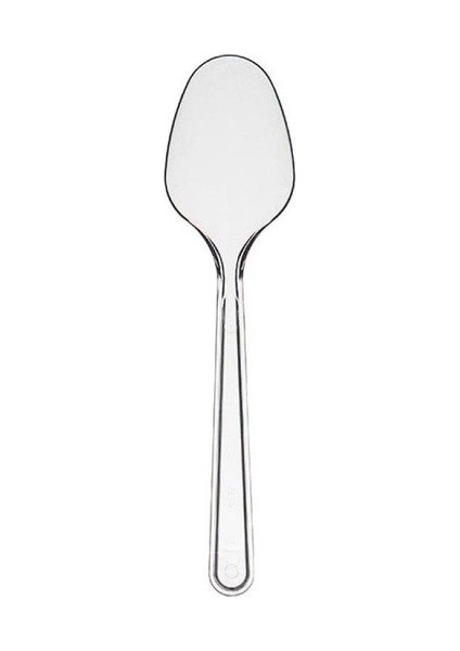 Büyük Lüks Plastik Kaşık 100'lü