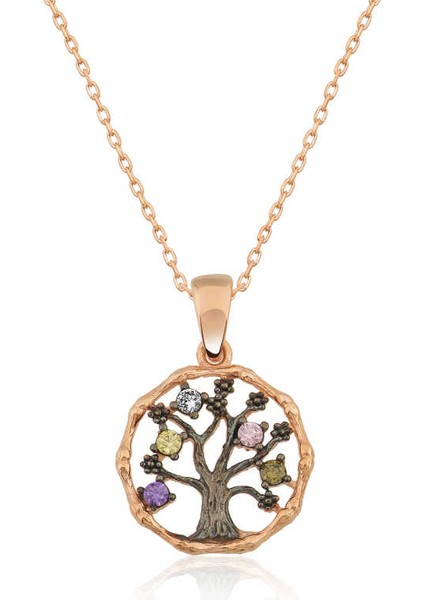 Gümüş Küçük Hayat Ağacı Bayan Kolye fiyatları