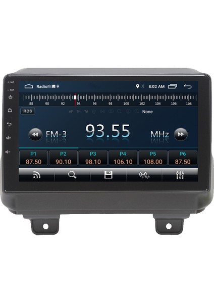 Jeep Wrangler Android Carplay Multimedya Ekran Teyp 2GB+32GB modelleri