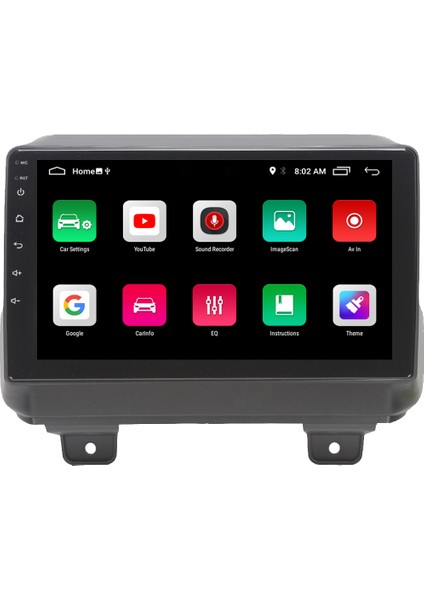 Jeep Wrangler Android Carplay Multimedya Ekran Teyp 2GB+32GB fırsatları