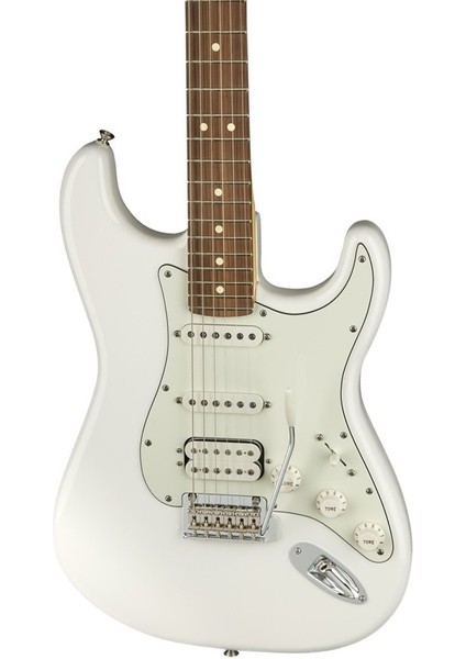 Player Stratocaster HSS Pau Ferro Klavye Polar White Elektro Gitar modelleri