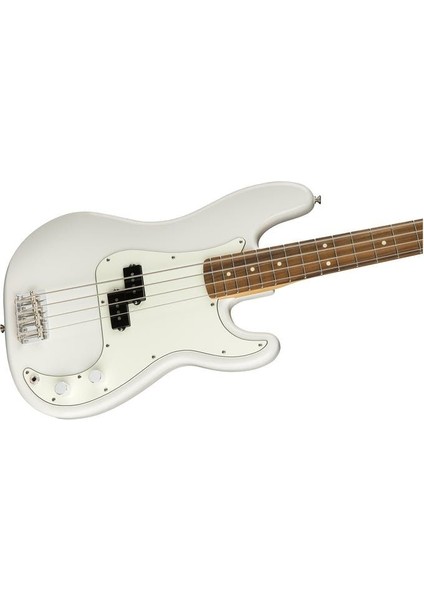 Player Precision Bass Pau Ferro Klavye Polar White Bas Gitar