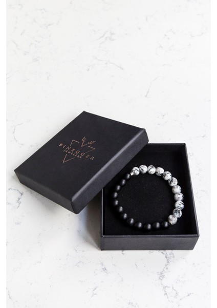 Doğal Taş Erkek Bileklik (BNG04) modelleri