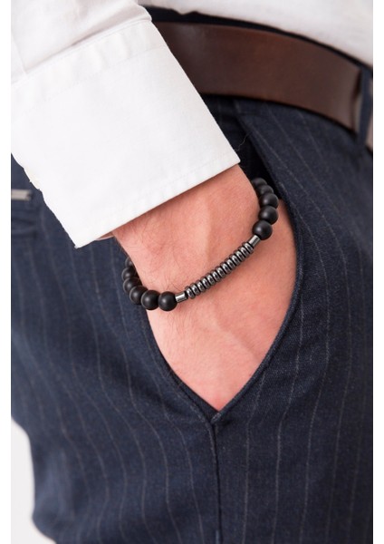 Doğal Taş Erkek Bileklik (BNG02) fiyatları