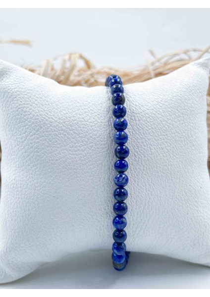 Lapis Lazuli Doğal Taş Bileklik 4 mm