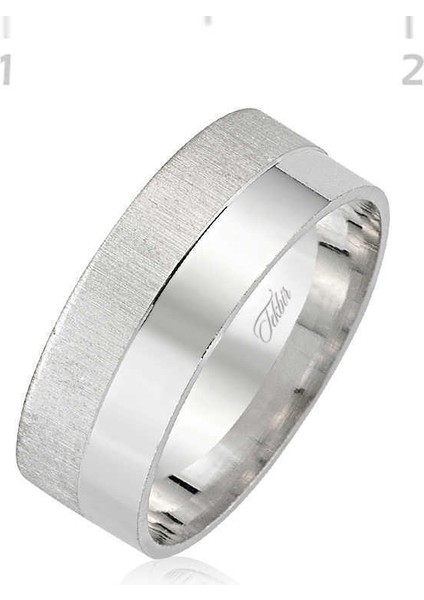 Gümüş Mat Parlak Alyans fiyatları