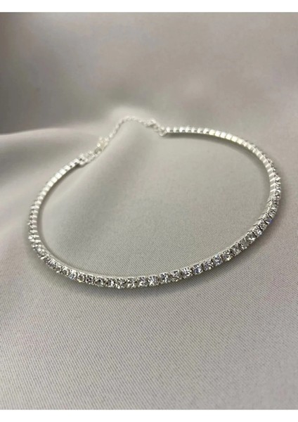 Kadın Su Yolu Model Tasma (Choker) Kolye